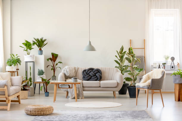 Comment décorer un petit salon avec un tapis rond ?