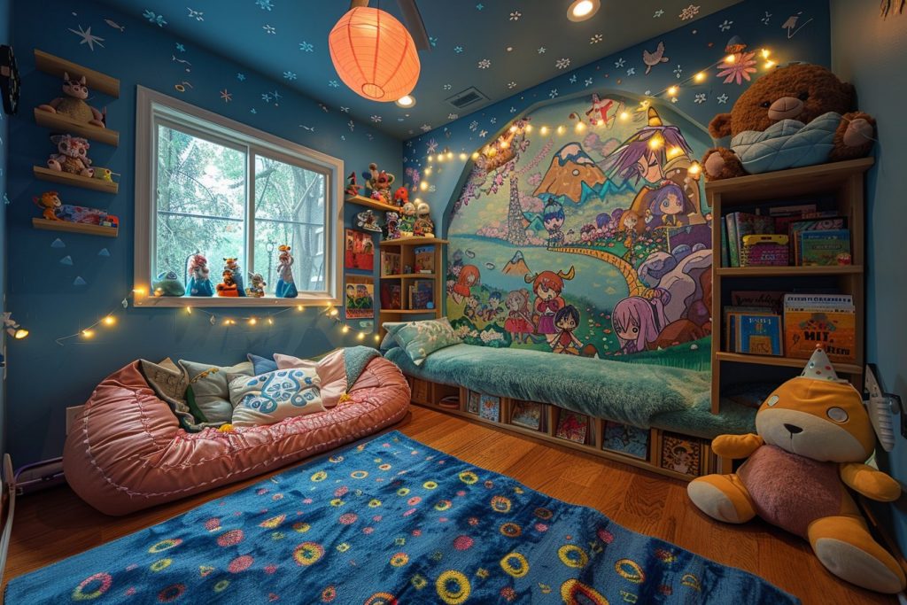 Petits espaces, grandes aventures : Idées de déco anime pour stimuler l&rsquo;imagination des jeunes
