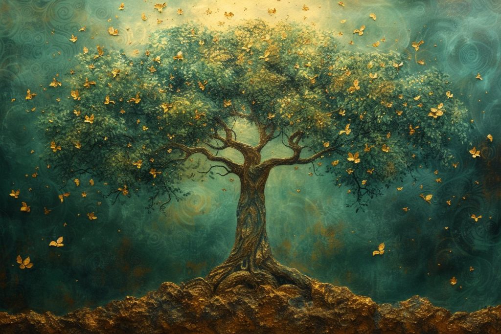 Tentures Murales Arbre de Vie : L&rsquo;alliance parfaite entre l&rsquo;art et la sagesse ancestrale