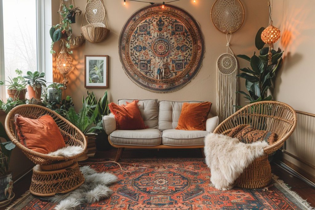 Inspirations pour une décoration bohème&nbsp;: éthérée et élégante