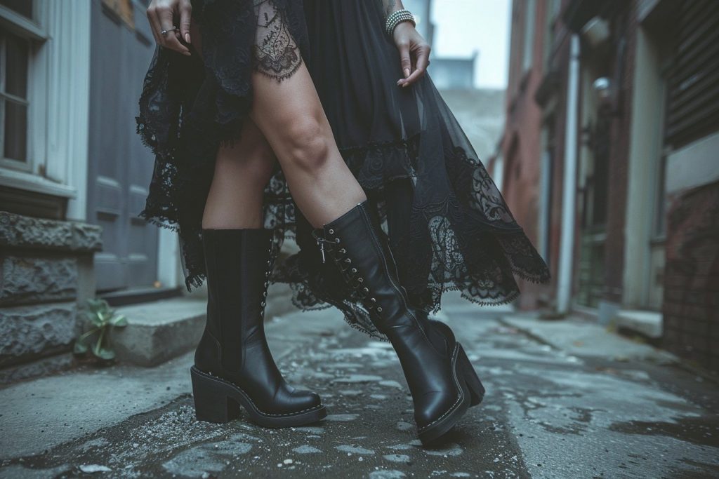 L&rsquo;impact des chaussures gothiques sur la féminité affirmée