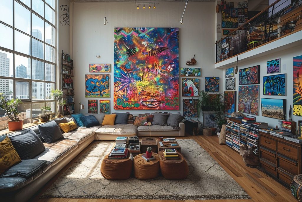 Intégrer des tableaux street art dans votre pièce : idées et conseils