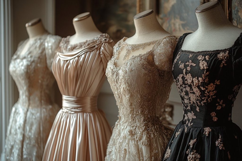 De la douceur à la sophistication : l’évolution de la robe satin au fil des époques