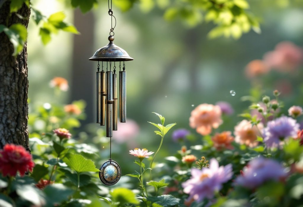 Vent de poésie : comment un carillon éveille l&rsquo;âme de votre jardin