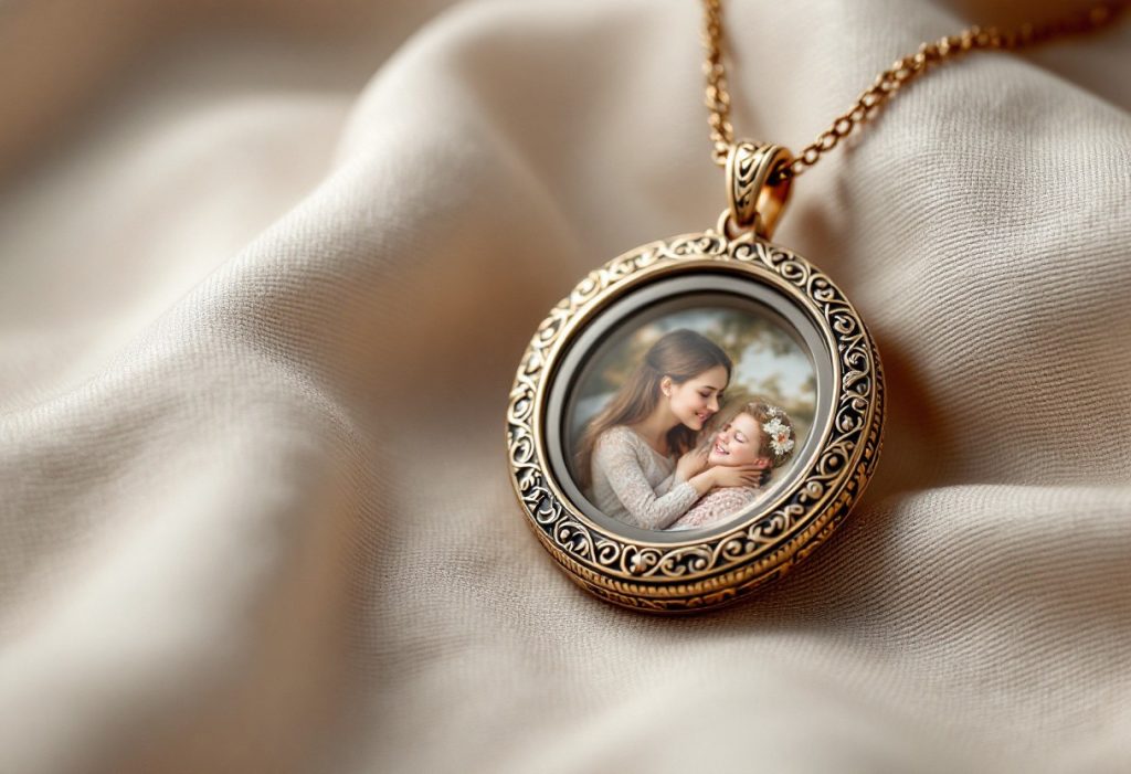 Exprimez vos sentiments avec un pendentif porte-photo