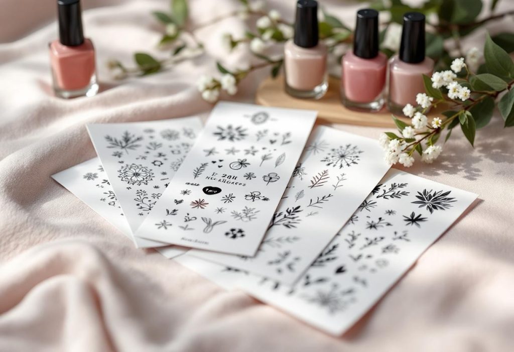 Des autocollants pour sublimer vos ongles sur amazon : astuces et inspirations nail art