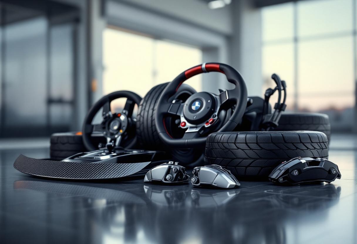 Les différents types d'accessoires pour une voiture performante