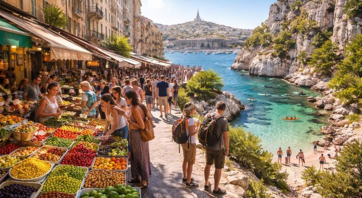 découvrez les meilleurs bons plans à marseille : marchés noailles, vieux-port animés et activités gratuites dans les magnifiques calanques. profitez d'une expérience locale authentique et économique.