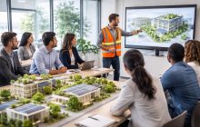 bouygues construction propose une formation dédiée aux architectes pour les sensibiliser et les former aux normes rse dans les bâtiments tertiaires, afin de promouvoir des constructions durables et responsables.